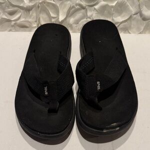 Teva Classic Black Sandals